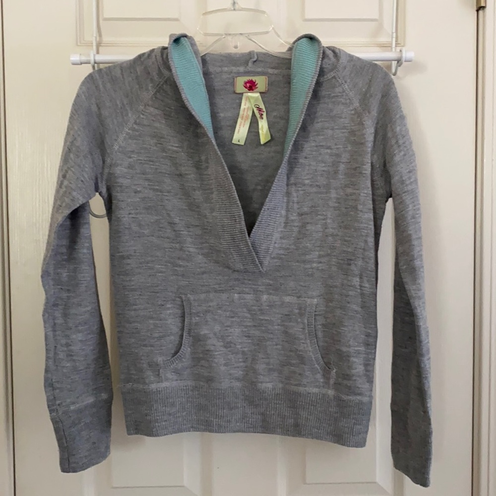 Grey Sweater Hoodie